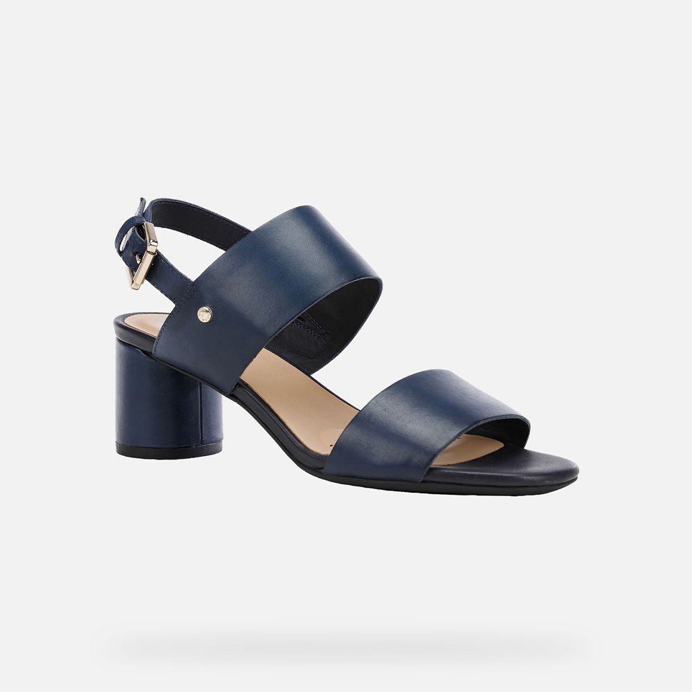 Sandales Geox Ortensia - Bleu - Femme 376409-GTH